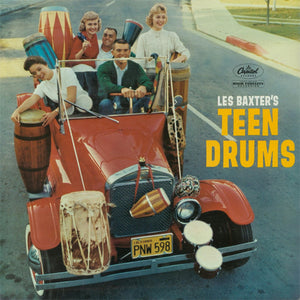 Les Baxter : Les Baxter's Teen Drums (LP, Album, Mono)