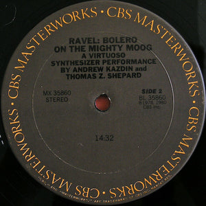 Leonard Bernstein And Orchestre National De France / Andrew Kazdin And Thomas Z. Shepard : Ravel: Bolero (LP, Comp, RM)