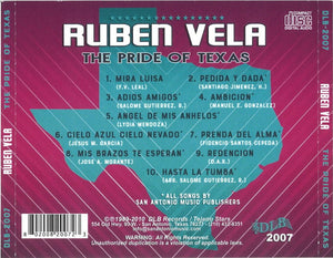 Ruben Vela : The Pride of Texas (CD, Album, Ltd)