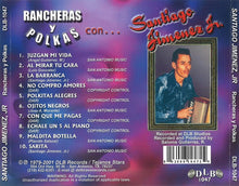 Load image into Gallery viewer, Santiago Jimenez, Jr. : Rancheras y Polkas (CD, Album, Ltd)
