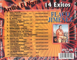 Flaco Jimenez : Arriba El Norte (CD, Album, Ltd)