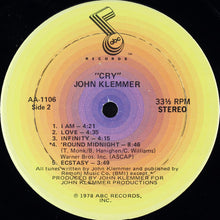 Load image into Gallery viewer, John Klemmer : Cry (LP, Album, Kee)
