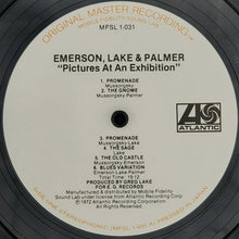 Load image into Gallery viewer, Emerson, Lake &amp; Palmer : Pictures At An Exhibition (LP, Album, RM, Gat)
