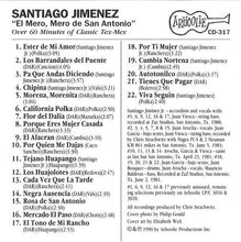 Laden Sie das Bild in den Galerie-Viewer, Santiago Jimenez, Jr. : El Mero, Mero de San Antonio (CD, Album, RE)
