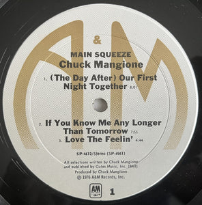 Chuck Mangione : Main Squeeze (LP, Album, Mon)