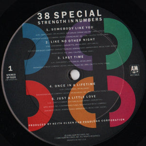 38 Special (2) : Strength In Numbers (LP, Album, Club)