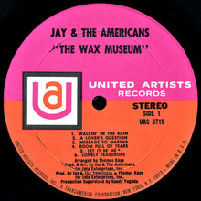 Charger l&#39;image dans la galerie, Jay And The Americans* : Wax Museum (LP, Album, Gat)
