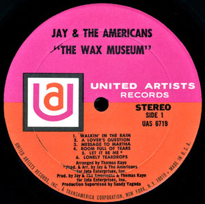 Jay And The Americans* : Wax Museum (LP, Album, Gat)