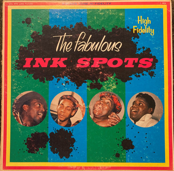 The Ink Spots : The Fabulous Ink Spots (LP, Album, Mono)