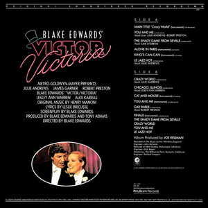 Henry Mancini & His Orchestra* : Blake Edwards' Victor/Victoria (LP, Album)