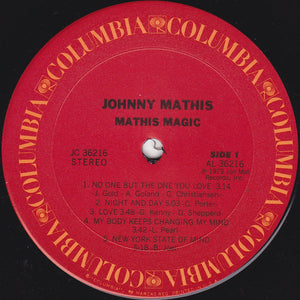 Johnny Mathis : Mathis Magic (LP, Album)