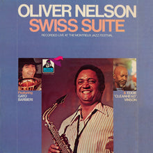 Laden Sie das Bild in den Galerie-Viewer, Oliver Nelson : Swiss Suite (LP, Album, Gat)
