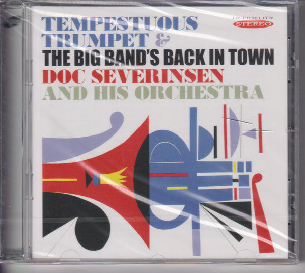 Doc Severinsen And His Orchestra : Tempestuous Trumpet & The Big Band's Back In Town (CD, Album)