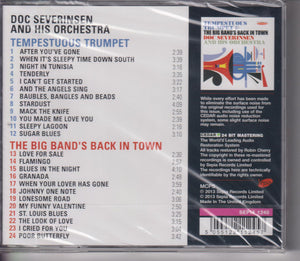 Doc Severinsen And His Orchestra : Tempestuous Trumpet & The Big Band's Back In Town (CD, Album)