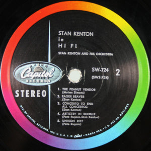 Stan Kenton : Kenton In Hi Fi (LP, Album, RE)
