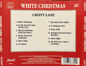 Cristy Lane : White Christmas (CD)
