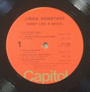 Linda Ronstadt : Heart Like A Wheel (LP, Album)