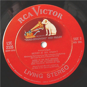 Richard Rodgers / Robert Russell Bennett / RCA Victor Symphony Orchestra : Victory At Sea Volume 1 (LP, Album)