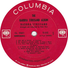 Load image into Gallery viewer, Barbra Streisand : The Barbra Streisand Album (LP, Album, Mono)
