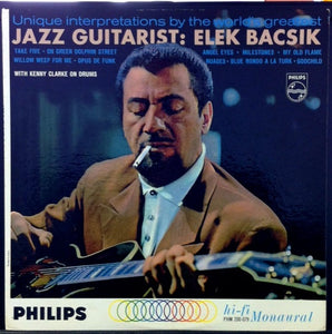 Elek Bacsik : Jazz Guitarist: Elek Bacsik (LP, Mono)
