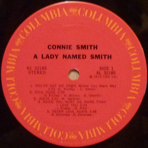 Connie Smith : A Lady Named Smith (LP, Album)
