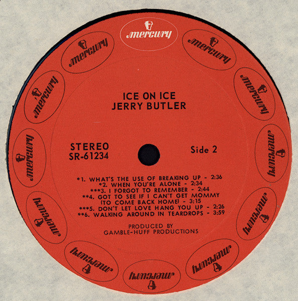 Buy Jerry Butler : Ice On Ice (LP, Album, Mer) Online for a great