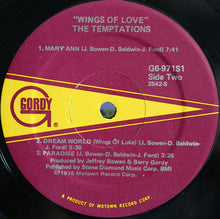 Charger l&#39;image dans la galerie, The Temptations : Wings Of Love (LP, Album, RP)
