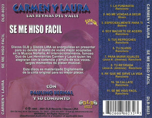 Carmen Y Laura : La Reynas Del Valle (CD, Album, Ltd)