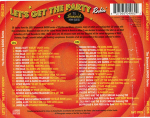 Various : Let's Get The Party Rockin' :  The Brunswick 84000 Series (2xCD, Comp)