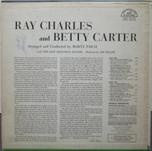 Laden Sie das Bild in den Galerie-Viewer, Ray Charles And Betty Carter With The Jack Halloran Singers : Ray Charles And Betty Carter With The Jack Halloran Singers (LP, Album)
