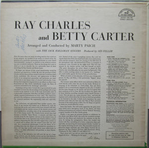 Ray Charles And Betty Carter With The Jack Halloran Singers : Ray Charles And Betty Carter With The Jack Halloran Singers (LP, Album)