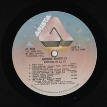 Load image into Gallery viewer, Dionne Warwick : Friends In Love (LP, Album)
