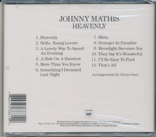 Laden Sie das Bild in den Galerie-Viewer, Johnny Mathis : Heavenly (CD, Album)

