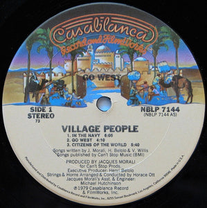 Village People : Go West (LP, Album, Club, CRC)