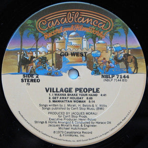 Village People : Go West (LP, Album, Club, CRC)