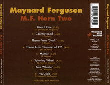 Charger l&#39;image dans la galerie, Maynard Ferguson : M.F. Horn Two (CD, Album, RE)
