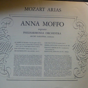 Anna Moffo / Mozart* / Philharmonia Orchestra / Alceo Galliera : Anna Moffo Sings Mozart Arias (LP, Mono)