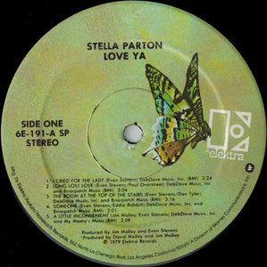 Stella Parton : Love Ya (LP, Album)