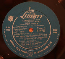Load image into Gallery viewer, Julie London : London By Night (LP, Album, Mono, Ind)
