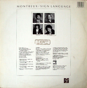 Montreux : Sign Language (LP, Album)