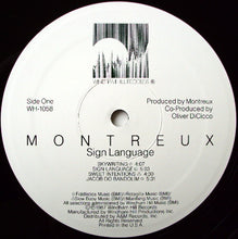 Load image into Gallery viewer, Montreux : Sign Language (LP, Album)
