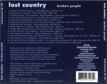 Charger l&#39;image dans la galerie, Lost Country : Broken People (CD, Album, Ltd)
