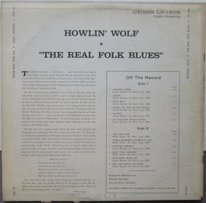 Howlin' Wolf : The Real Folk Blues (LP, Album)