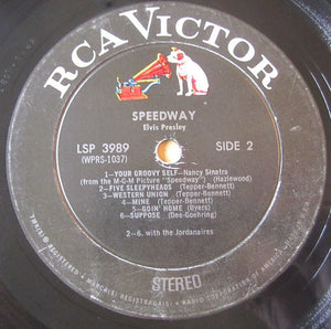 Elvis Presley : Speedway (LP, Album)