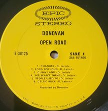 Load image into Gallery viewer, Donovan : Open Road (LP, Album, Ter)
