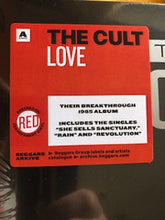 Charger l&#39;image dans la galerie, The Cult : Love (LP, Album, RE, Red)
