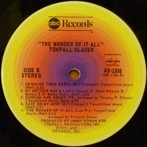 Tompall Glaser : The Wonder Of It All (LP, Album)
