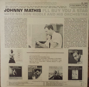 Johnny Mathis With Nelson Riddle And His Orchestra : I'll Buy You A Star (LP, Album, Mono, Hol)
