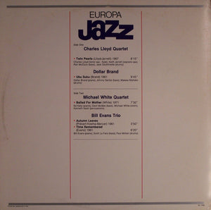 Keith Jarrett, Charles Lloyd, Dollar Brand, Michael White (2) : Europa Jazz (LP, Comp)