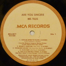 Load image into Gallery viewer, Mel Tillis : Are You Sincere (LP, Album, Pin)
